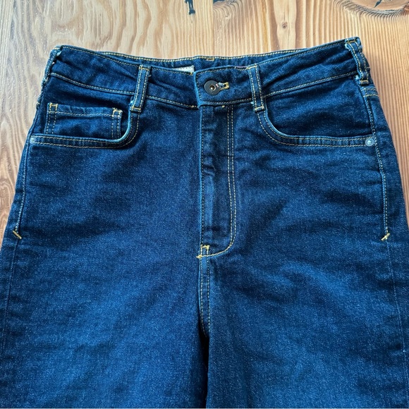 Anthropologie Pilcro Split Straight High Rise Jeans - Picture 6 of 15